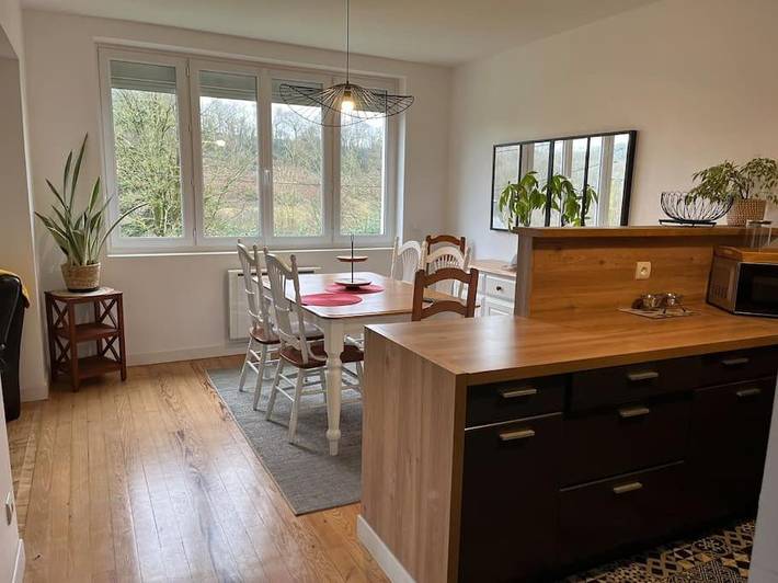 Maison de vacances pour 6 personnes, avec jardin et vue