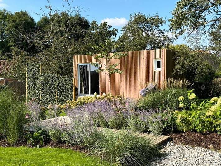 Maison de campagne pour 2 personnes, avec jardin et vue