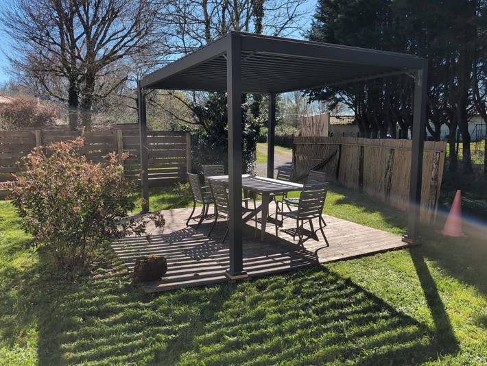 Appartement de vacances pour 4 personnes, avec jardin