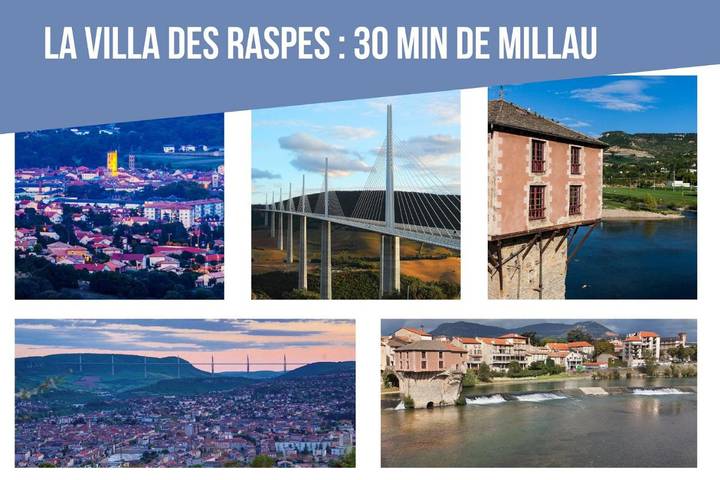 Chambre d’hôte pour 2 personnes, avec jardin et vue à Viala-du-Tarn - 4