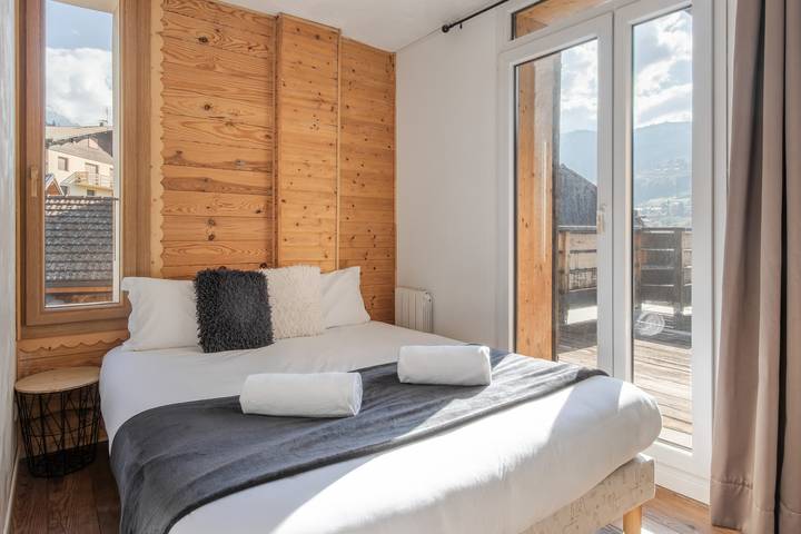 Appartement entier, Au coin du feu - Vue chaine Mont Blanc in Saint-Gervais-les-Bains, Pays du Mont-Blanc