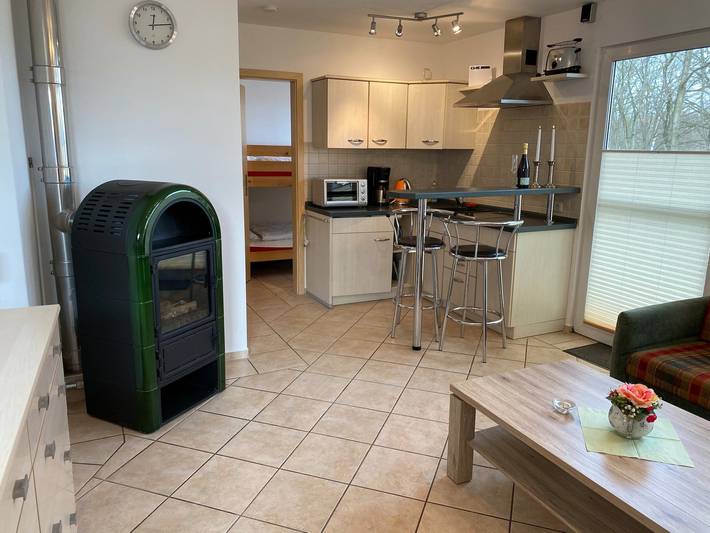 Ferienhaus für 4 Personen, mit Ausblick und Sauna sowie Seeblick und Garten in Malchow - 4