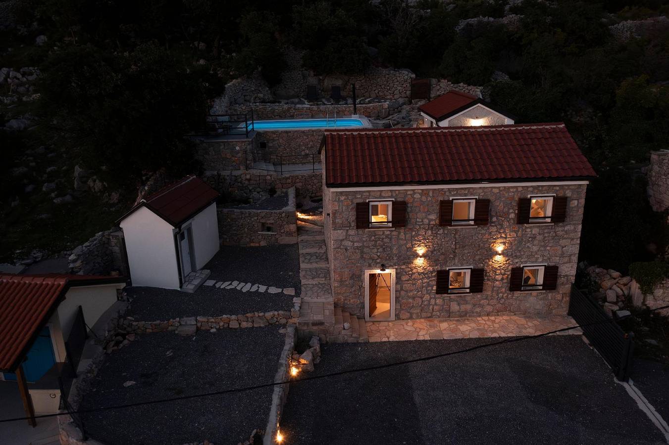 Villa Ana in Cesarica, Naturpark Velebit