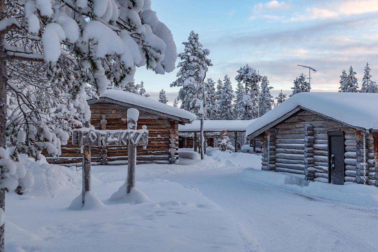 Kuukkeli Log Houses Porakka Inn in Saariselka, Saariselkä
