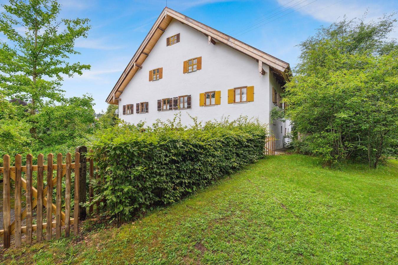 Gemütliches Ferienhaus in Tannenberg in Burggen, Romantische Straße