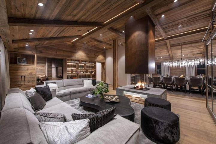 Chalet voor 10 personen, with zwembad and sauna as well as uitzicht and balkon in Lech