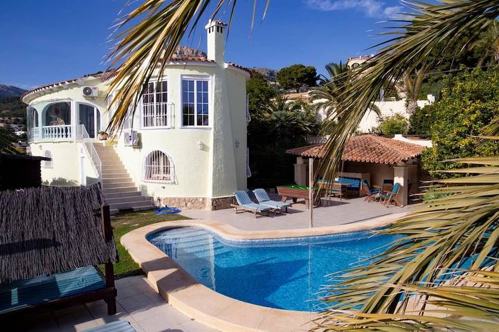 Villa für 10 Personen, mit Whirlpool und Garten in Calpe