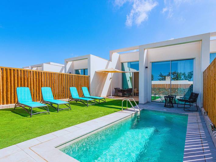 Apartamento para 2 personas, con jardín en Santa Águeda