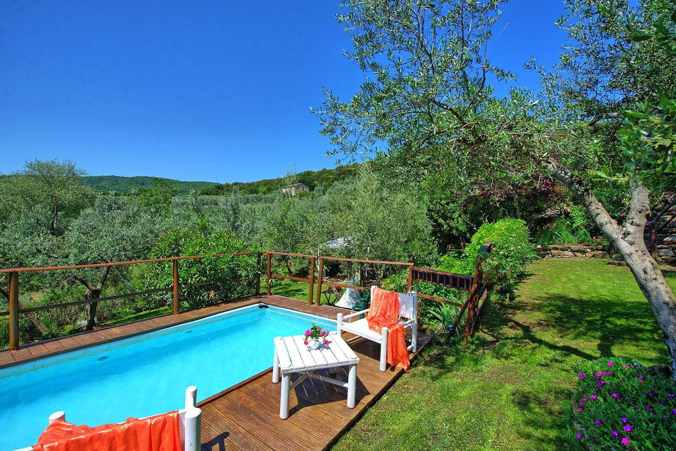 Chalet para 3 personas con terraza in Bucine (Gemeinde), Chianti