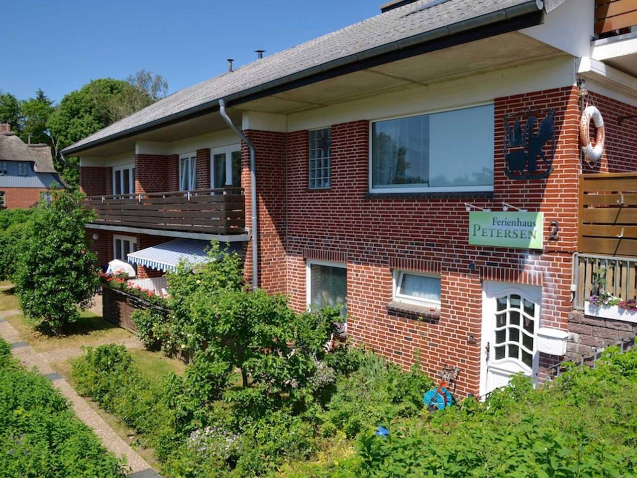 Ganze Ferienwohnung, Ferienhaus Petersen - Ferienwohnung Nr. 4 in Wyk auf Föhr (Stadt), Wyk auf Föhr