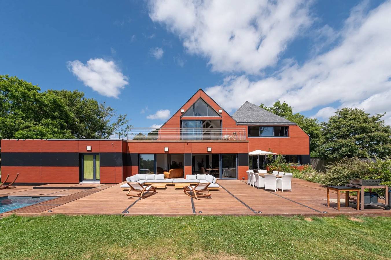 Chambre d'hôtes 'Ty Castel - Chambre d'hôtes 2' avec piscine, terrasse et Wi-Fi in Ploeren, Côte des Mégalithes
