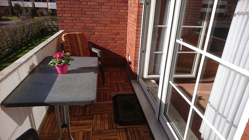 Ferienwohnung für 2 Personen, mit Balkon, mit Haustier in Dornumersiel