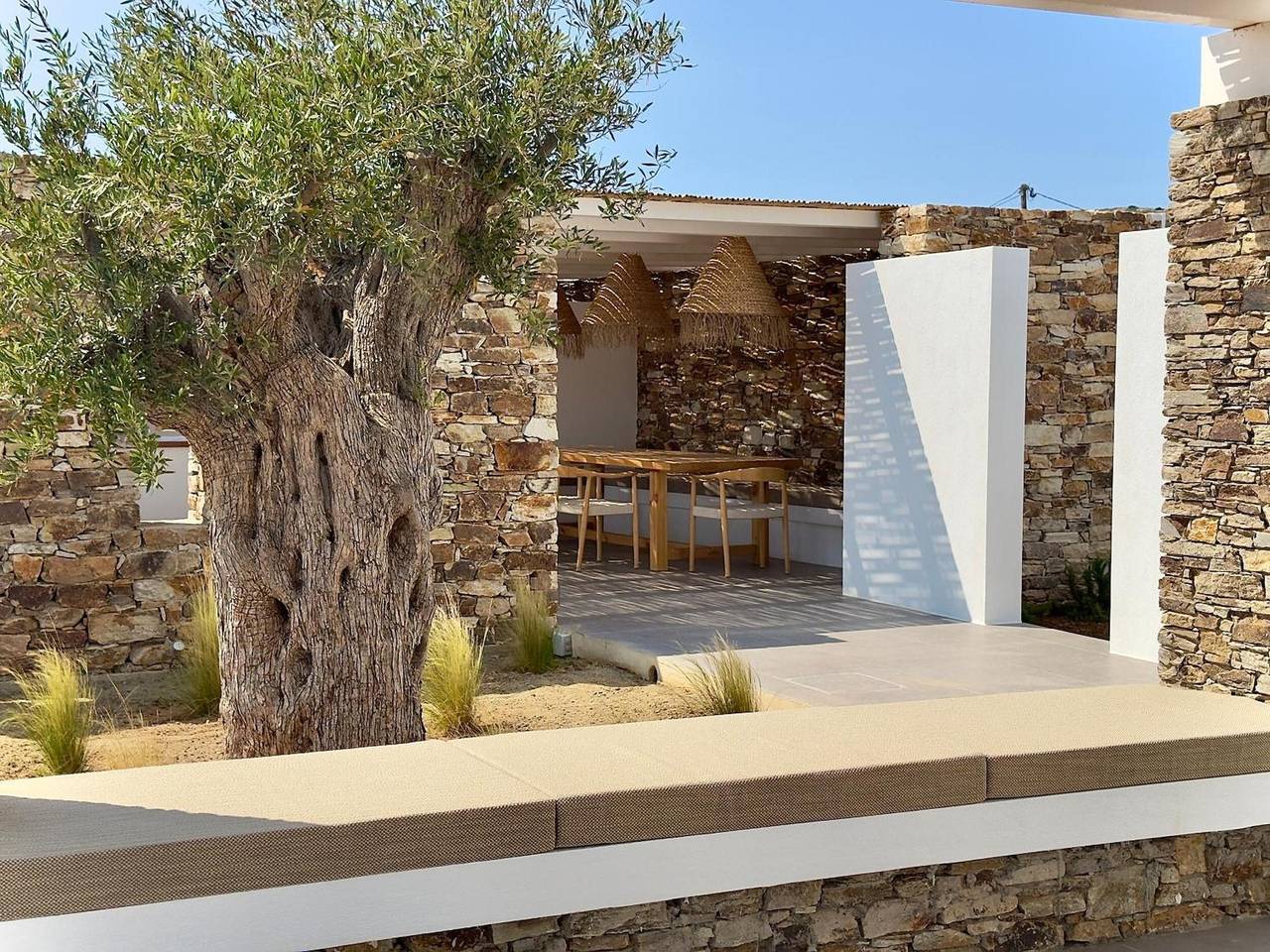 Villa « Farous Seaside Sunset » : vue mer, Wi-Fi et climatisation in Unité régionale de Paros