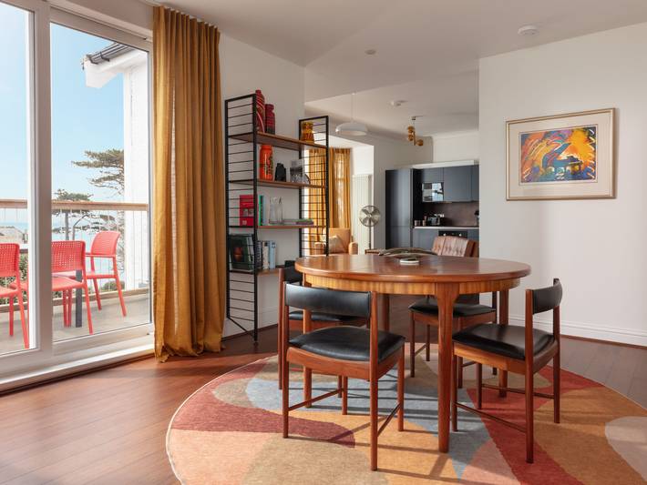 Apartment for 4 people, with garden and balcony, with pets in Falmouth (Cornwall)