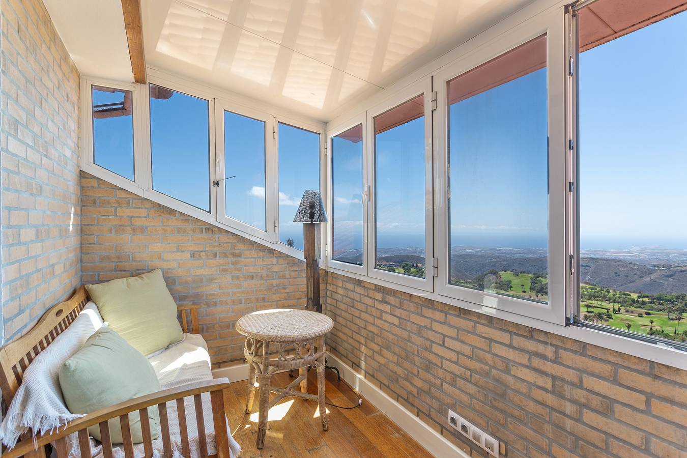 'Villa bandama golf Valleseco-09' con vistas al mar, Wi-Fi y aire acondicionado in Santa Brígida, Gran Canaria Norte