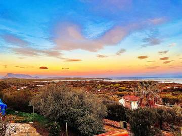 Gîte pour 2 personnes, avec terrasse et vue à San Teodoro