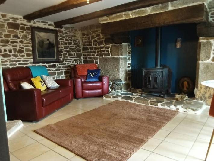 Location de vacances pour 2 personnes, avec jardin et vue à Carnoët