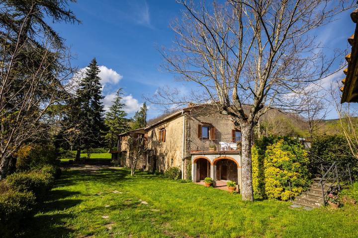 Finca für 7 Personen, mit Terrasse und Garten in der Toskana