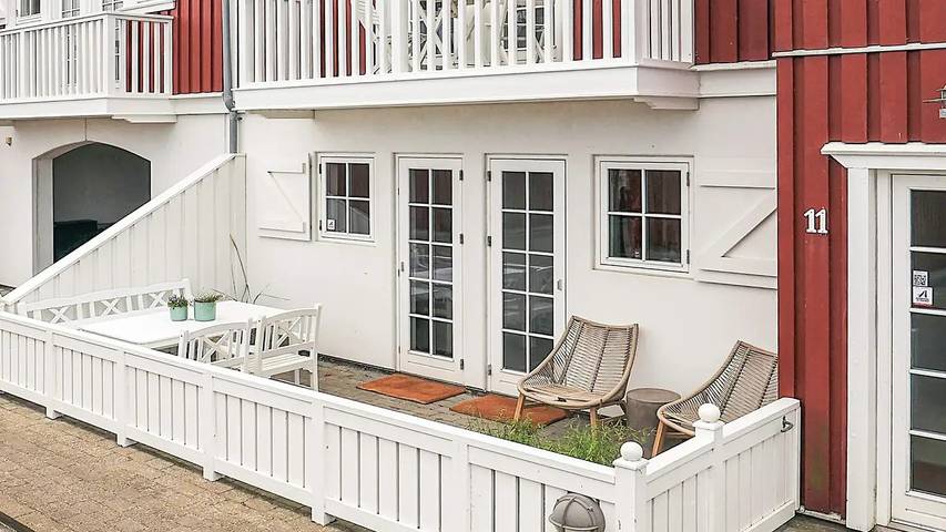 Ferieudlejning for 5 personer, med Jacuzzi og Terrasse såvel som Have og Sauna i Bagenkop