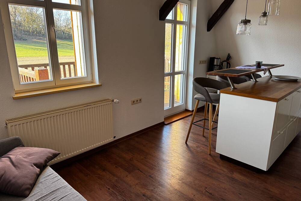 Ganze Wohnung, Ferienwohnung Mühlradblick Loft - Ferienwohnungen Mühlradblick in Fritzlar, Schwalm-Eder-Kreis