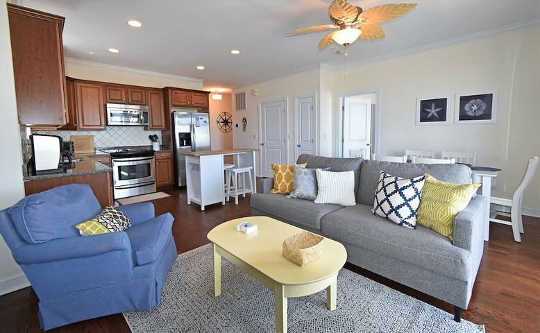 Vacation rental for 6 people, with terrace in Carolina Beach