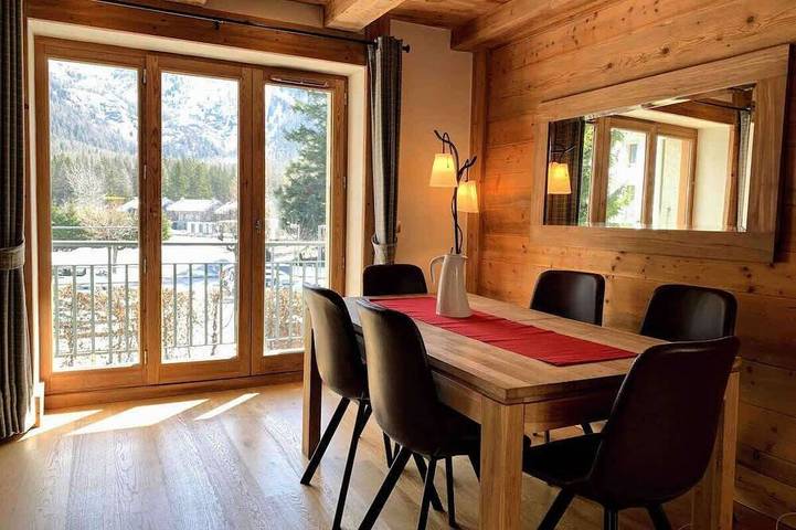 Maison de vacances pour 6 personnes, avec balcon dans Argentière