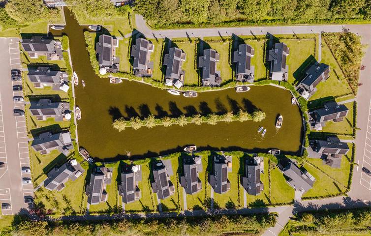 Ferienhaus für 6 Personen mit Ausblick in Balk, Ijsselmeer