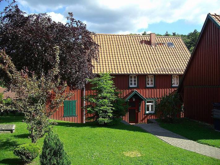Ferienhaus für 12 Personen, mit Garten und Sauna in Harzgerode