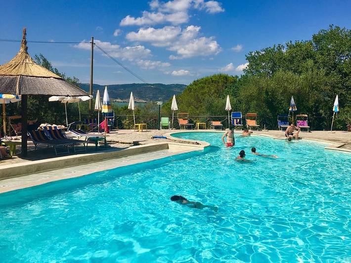 Campeggio Villaggio Cerquestra  - Safarizelt 4 personen - Coco Sweet in Magione, Lago Trasimeno