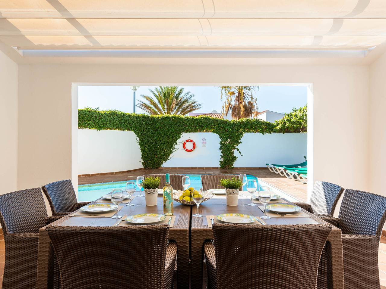 Modern family house in Cala en Bosc with private pool in Cala en Bosc, Ciutadella