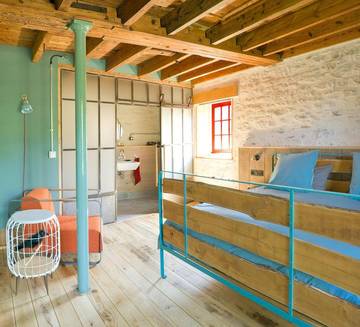 Cottage pour 2 personnes, avec jardin et vue à Évran
