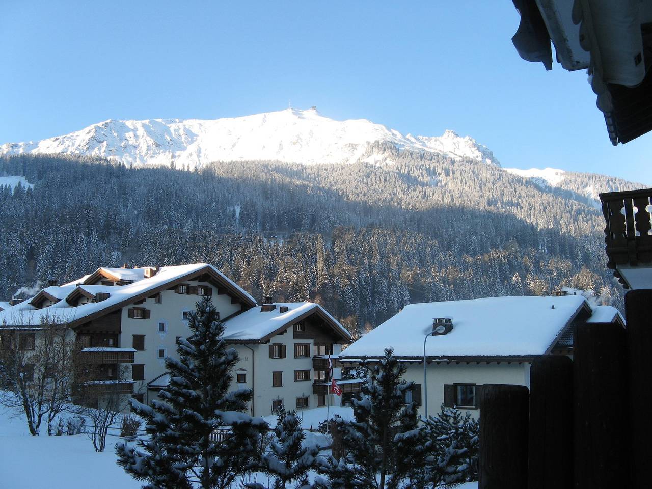 Ganze Ferienwohnung, 2½-Zimmerwohnung in Klosters-Serneus, Plessur Alpen
