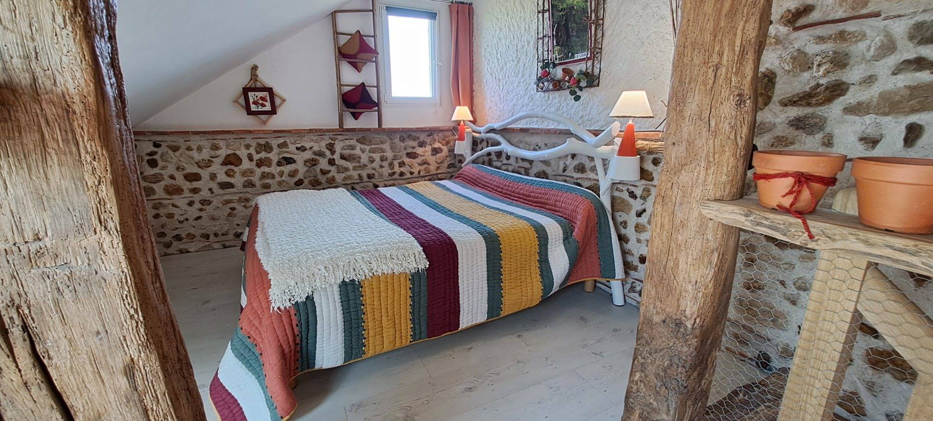 Chambres d'hôtes Ferme de Champliveau - Chambre Air de vacances in Bonnée, Vallée de la Loire