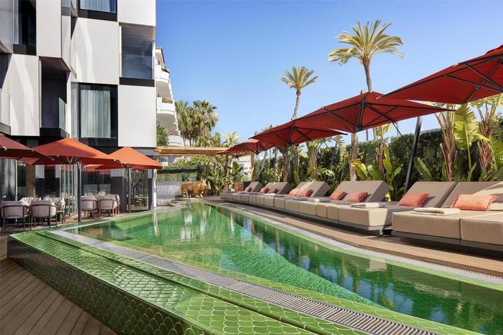 Apartamento para 2 personas, con Balcón además de Terraza y Piscina en Talamanca