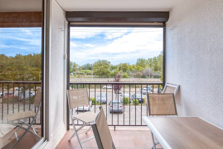 Location de vacances pour 5 personnes, avec jardin et balcon, adapté aux familles au Le Grau-du-Roi