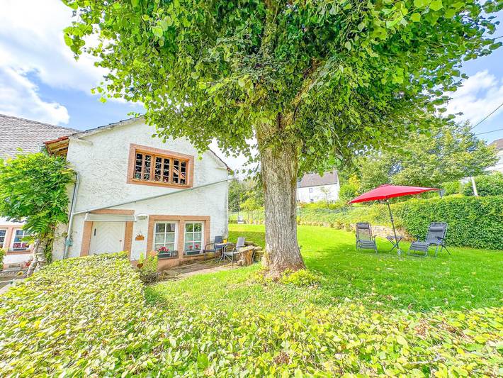 Ferienwohnung für 2 Personen, mit Terrasse und Garten sowie Sauna in Meisburg