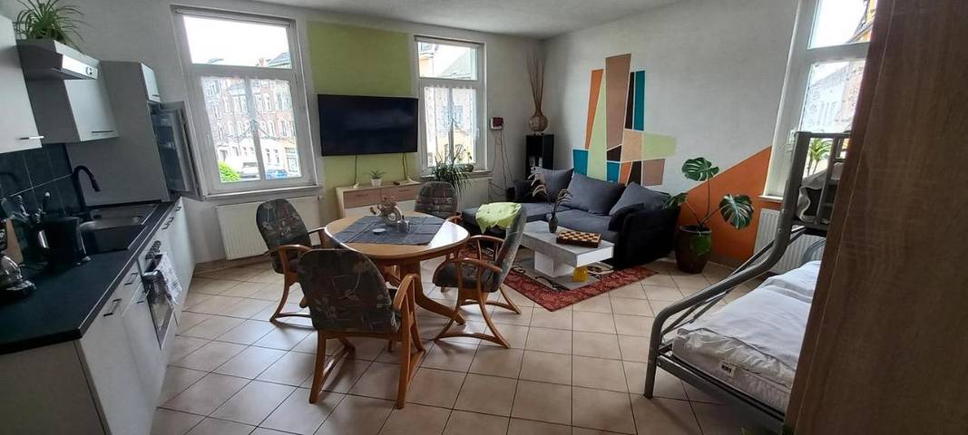 Ferienwohnung für 5 Personen, mit Ausblick in Lengenfeld
