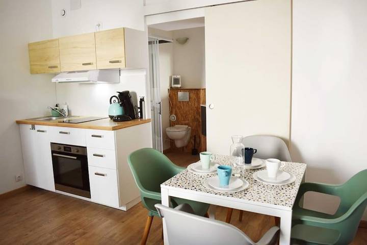 Gîte pour 2 personnes, avec jardin à Audincourt