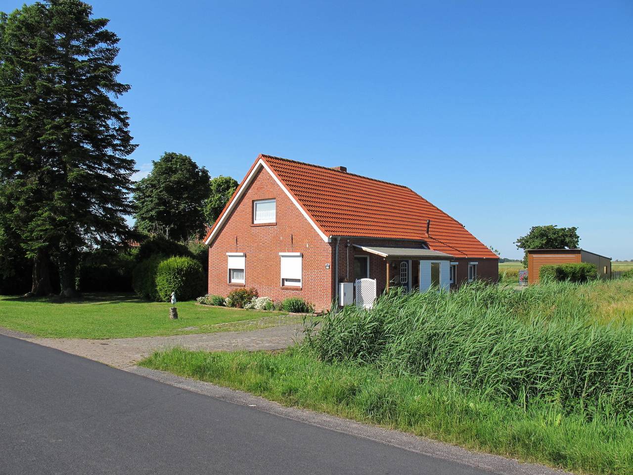 Ferienhaus Stickliesel (Ditz125) am Dollart (Emsmündung) Nähe  Emden (Fähre) in Ditzum, Ostfriesland