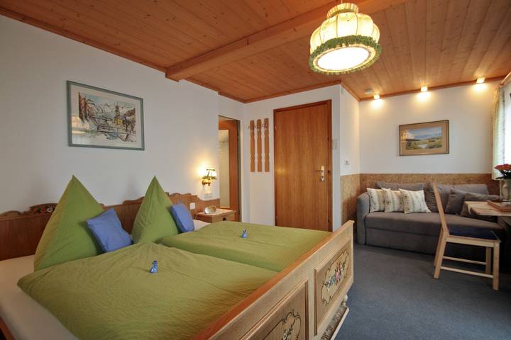 Pension für 2 Personen, mit Garten und Balkon, kinderfreundlich in Ramsau bei Berchtesgaden - 4