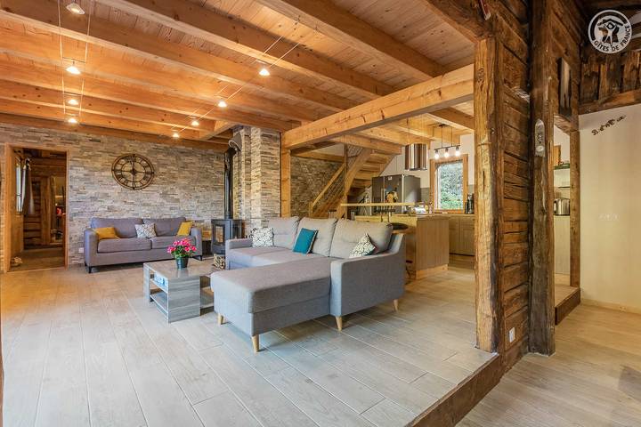 Gîte pour 12 personnes, avec balcon à Hauteluce - 4