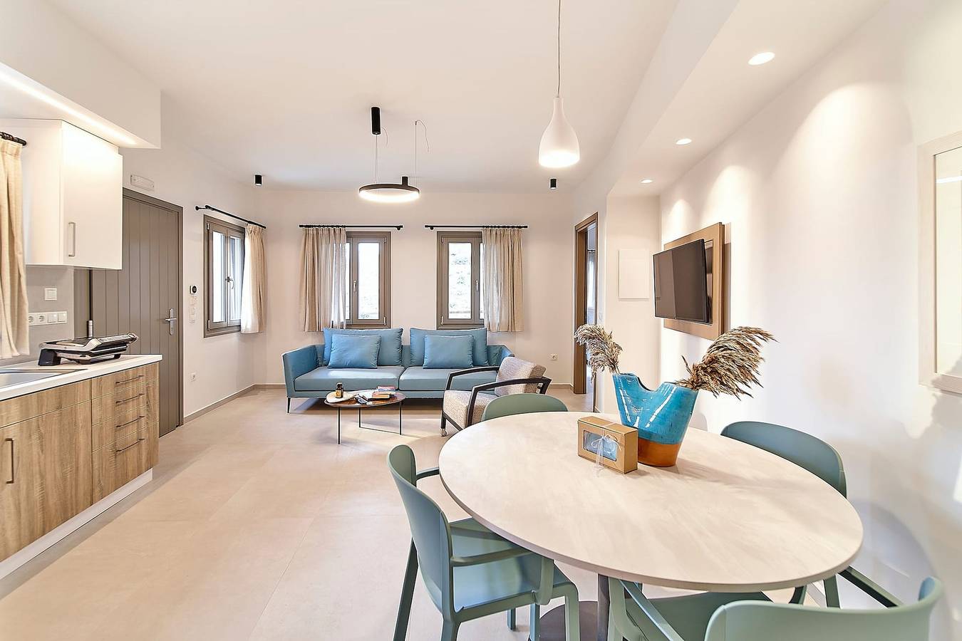 Villa with Sea and Pool View in Cyclades