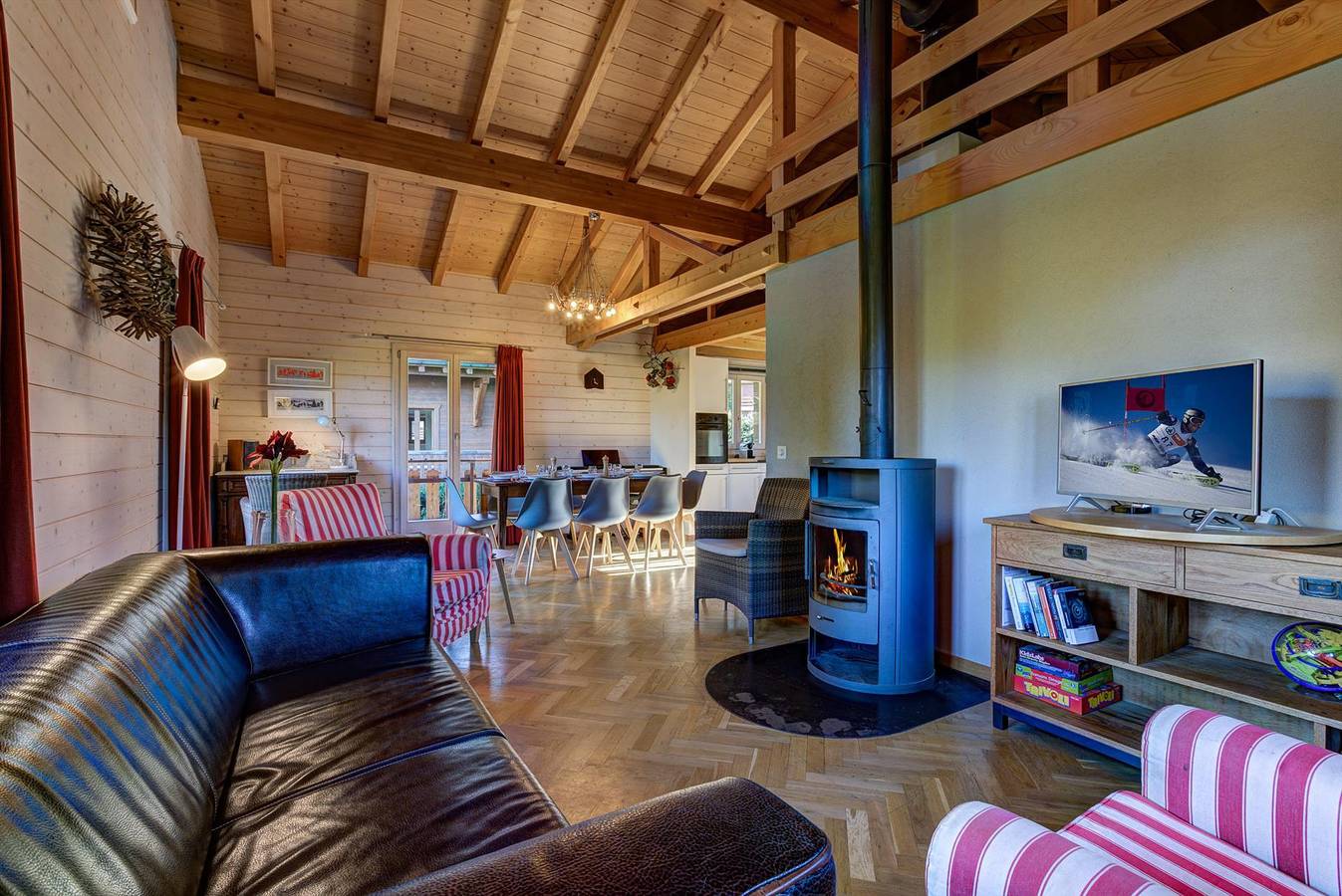 Chalet du Bourg in La Tzoumaz, Riddes