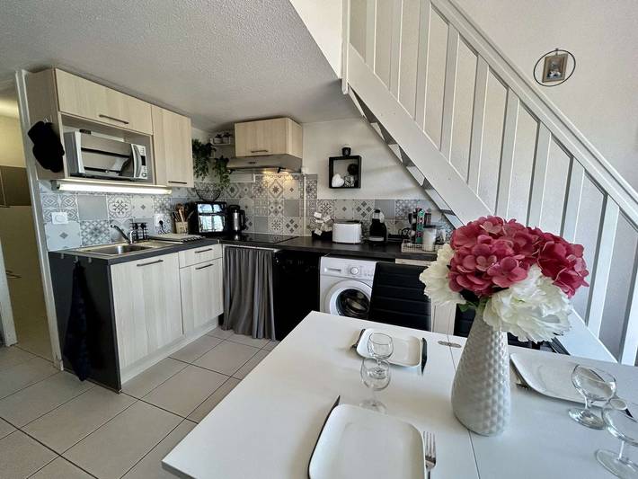 Location de vacances pour 6 personnes, avec terrasse et piscine dans Saint-Cyprien-Plage - 2