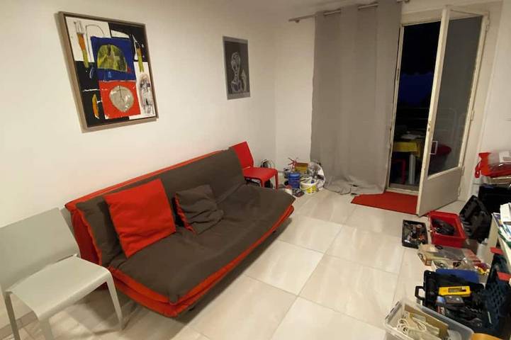 Appartement entier, Appartement rénové, vue mer, orienté S-O,  terrasse, prés Monaco, plage Mala in Cap-d'Ail, Côte méditerranéenne (France)