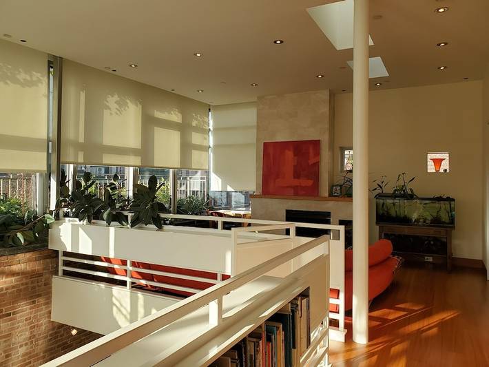 Loft for 6 people, with balcony and yard in Manhattan