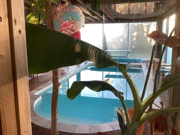 Cottage pour 10 personnes, avec piscine et terrasse, animaux acceptés à Saint-Médard-d'Aunis