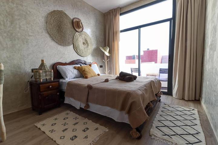 Chambre d’hôte pour 6 personnes, avec terrasse et vue dans Mirhleft - 3