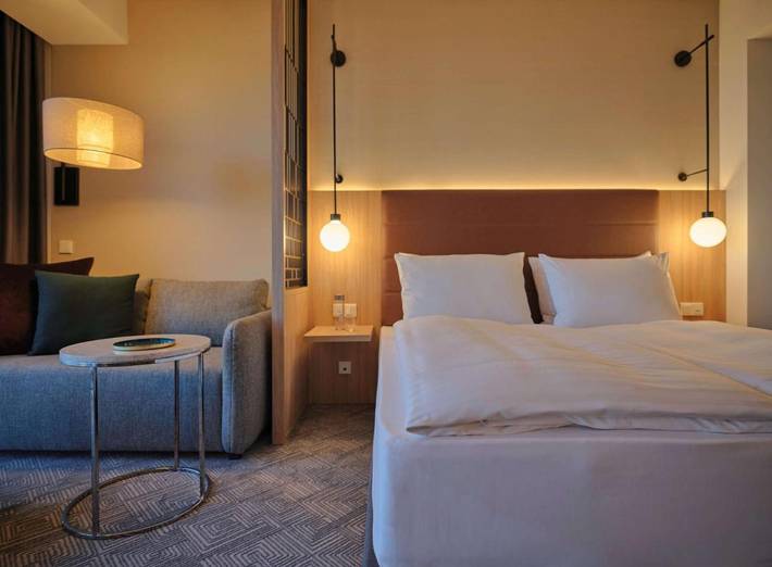 Ferienhaus für 3 Personen, mit Pool und Ausblick sowie Terrasse und Sauna, mit Haustier in München - 3