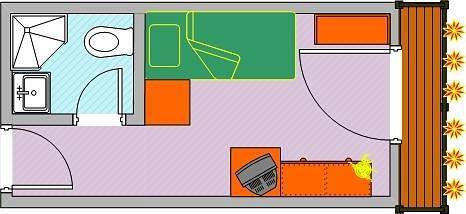 Einzelzimmer mit Dusche, Wc in Abtenau, Tennengau
